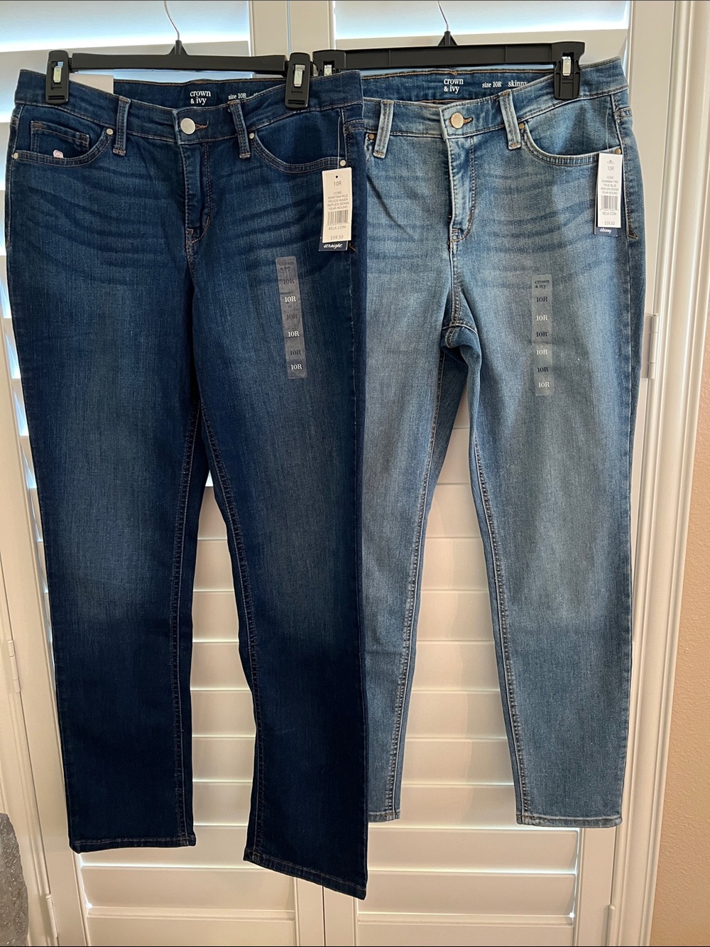 Bundle of 2 Pair Crown & Ivy Jeans